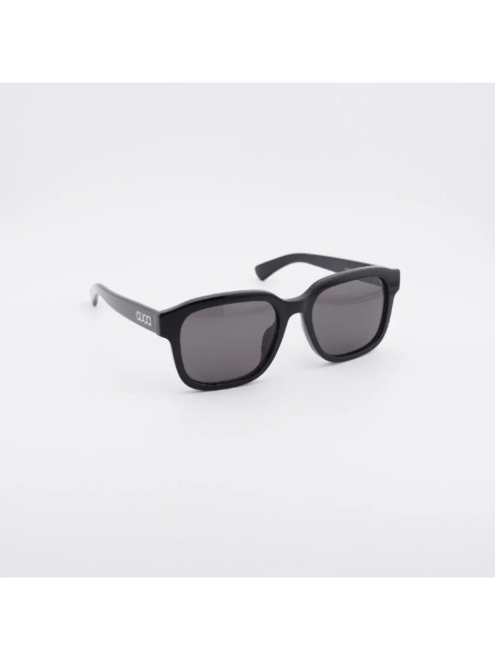 Gucci GG1798SA 001 Sunglasses Black Square Frame, Grey Lenses